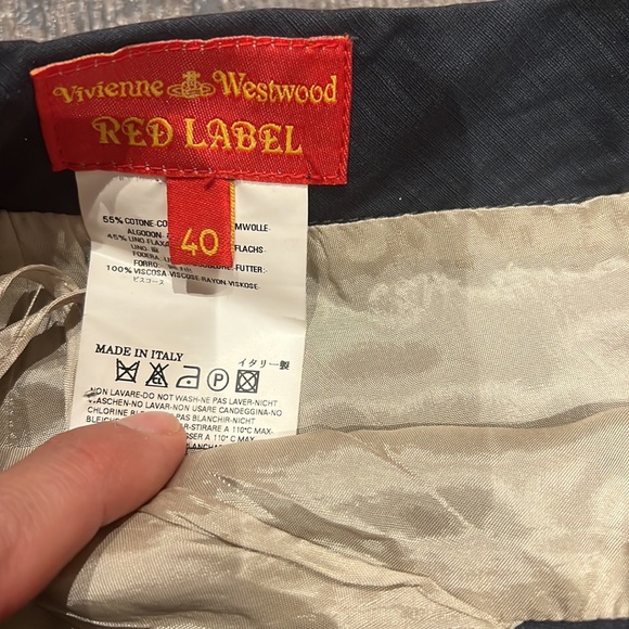 VIVIENNE WESTWOOD pencil skirt size 40 - Picture 4 of 6